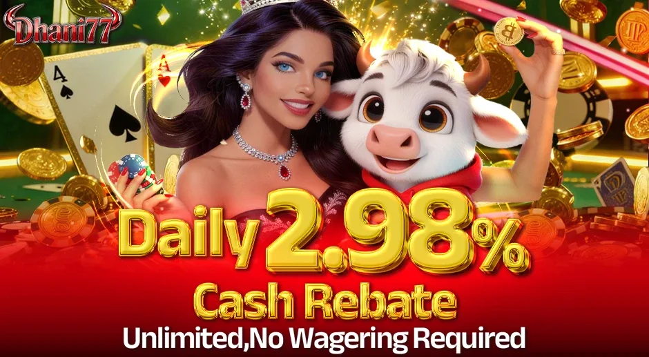 2.98% Daily Cash Rebate